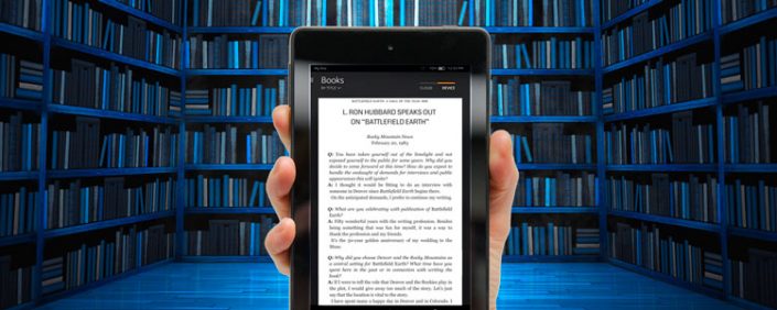 Battlefield Earth on a Kindle Battlefield Earth on a Kindle