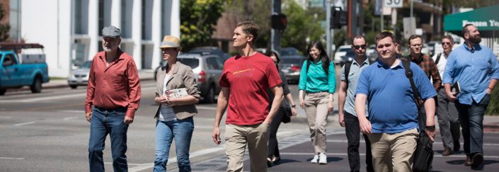 Writers of the Future Workshop 2017 – Day 3 Writers of the Future Workshop 2017 - Day 3 - on the way to the library