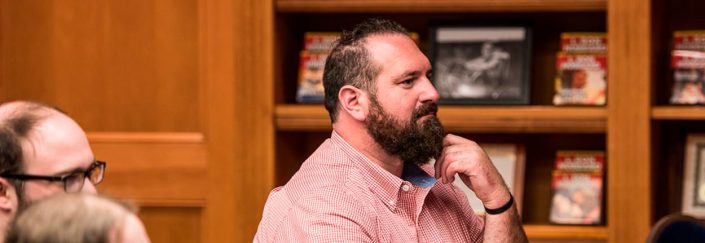 Jake Marley at the Writers Workshop 2017 Jake Marley at the Writers Workshop 2017