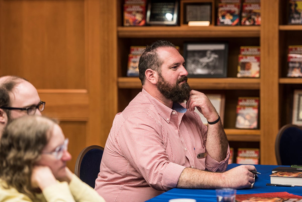 Jake Marley at the Writers Workshop 2017 Jake Maley at the Writers Workshop 2017