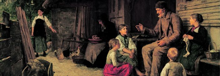 Anker Grossvater painting Anker Grossvater painting