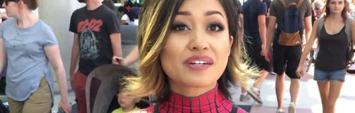 Are aliens real? Girl on the street being asked if aliens are real.