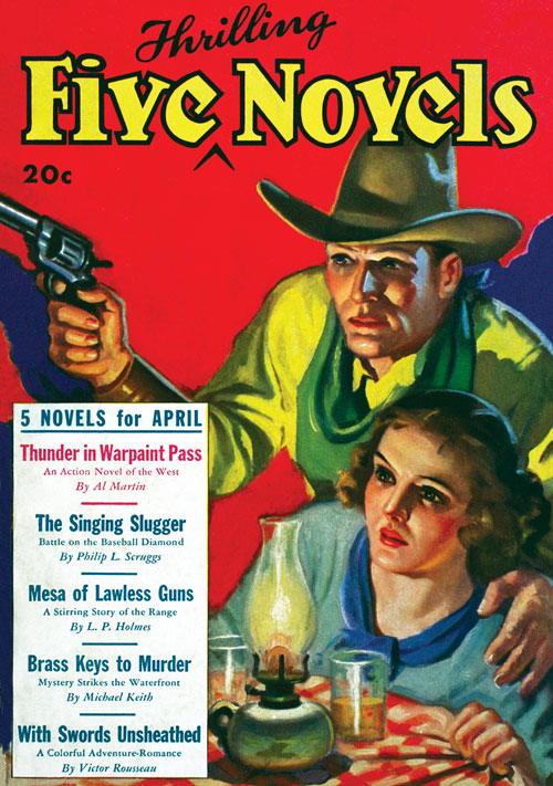 Brass Keys to Murder, published in 1935 in Five Novels