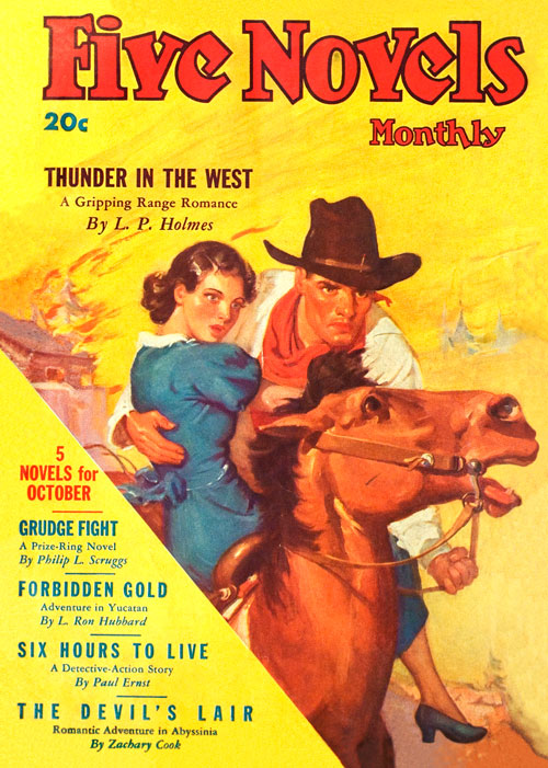 Forbidden Gold, published in 1935 in Five Novels Monthly