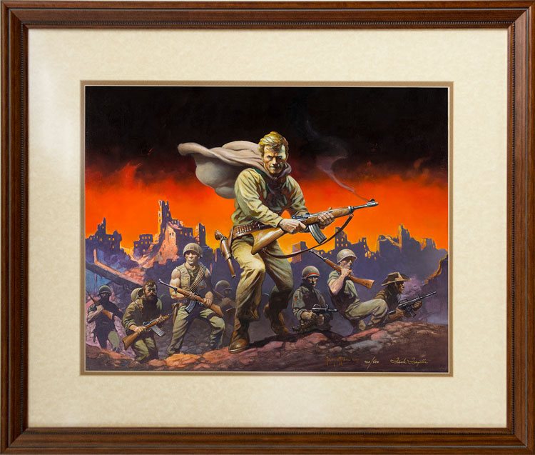 "The Lieutenant" by Frank Frazetta