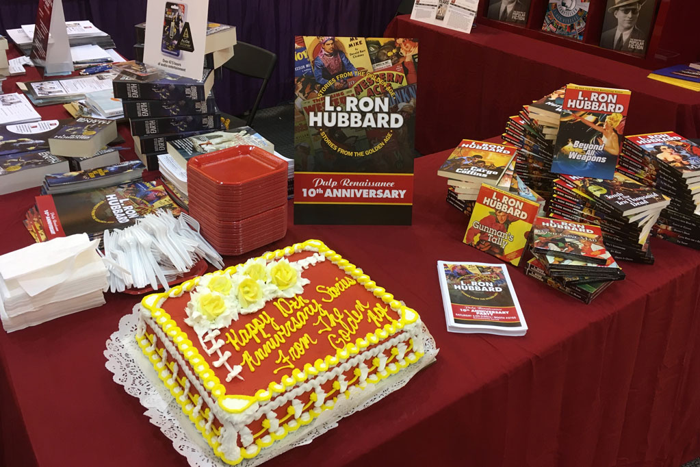 10th Anniversary of Stories from the Golden Age cake