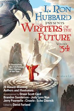 Writers of the Future 34 cover