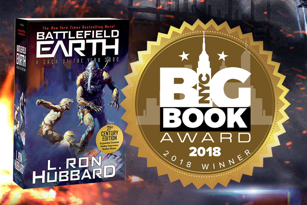 Battlefield Earth NYC Big Book Award