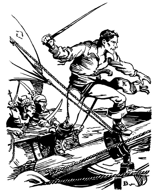 Black Pirates, Under the Blacn Ensign, Tom Bristol