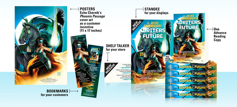 Writers of the Future Volume 37 Merchandising Kit