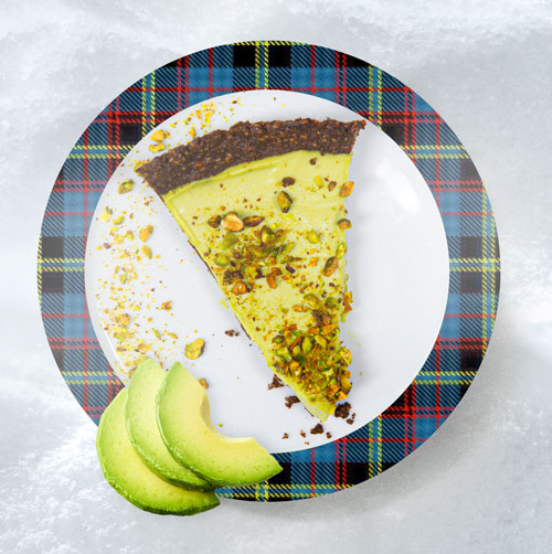 MacTyler Avocado & Pistachio Tart