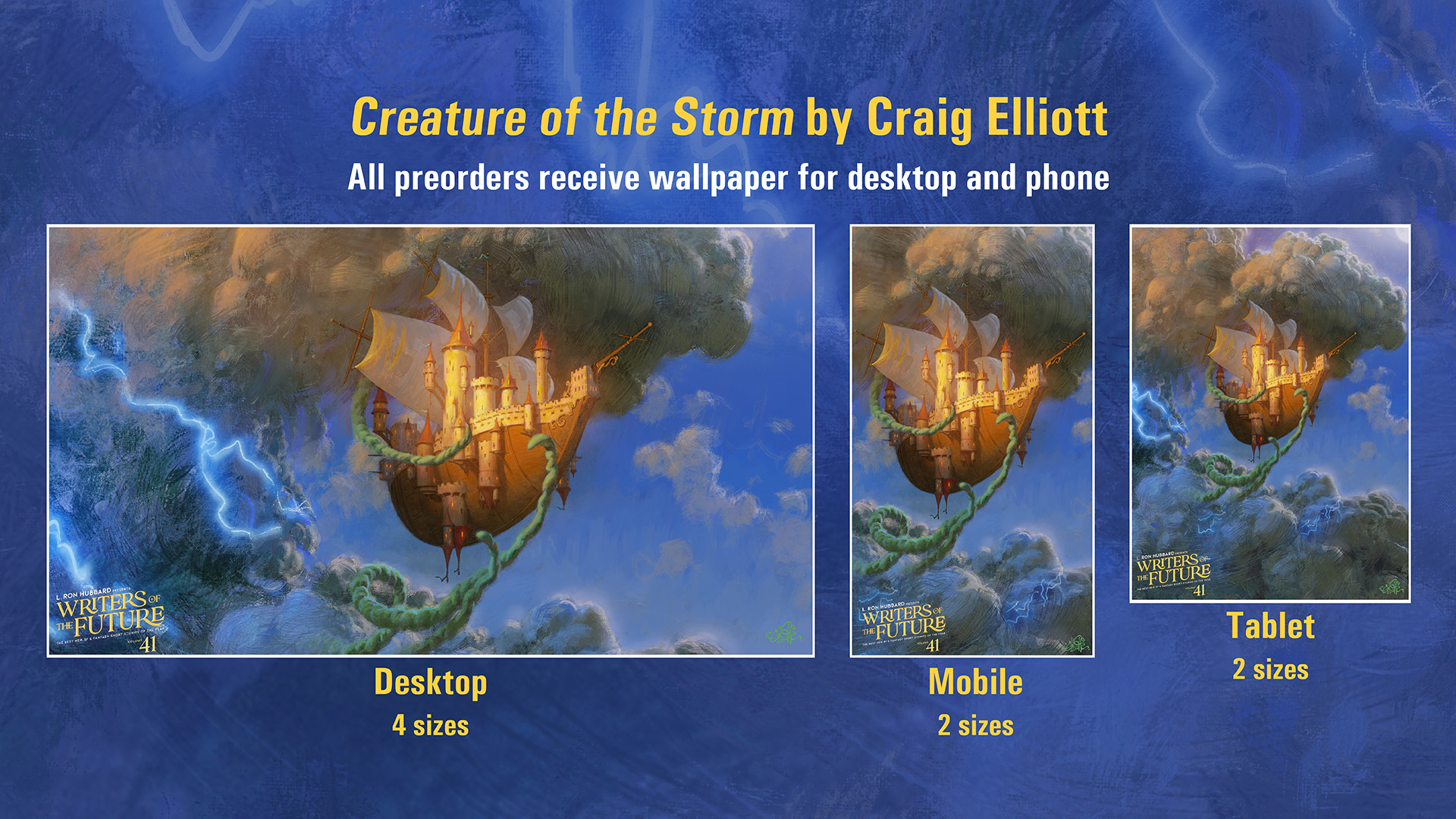 Writers of the Future Volume 41 Wallpaper