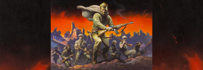 The Lieutenant by Frank Frazetta