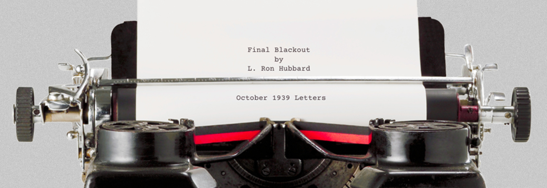 The Birth of Final Blackout