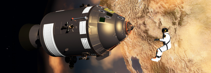 Astronaut Lost In Space