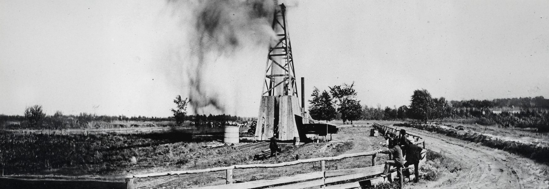 Lambton County Archives Oil Shooting