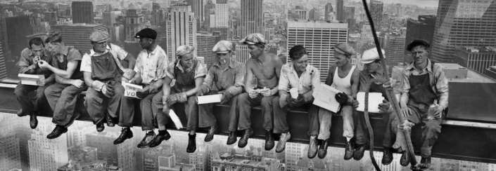 Uninsurable and Untouchable – Lunch Atop a Skyscraper, 1932 – Hell Job Series.