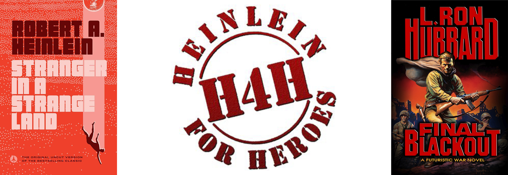 Heinlein and Hubbard Legacy Continues with Book Donations to Military