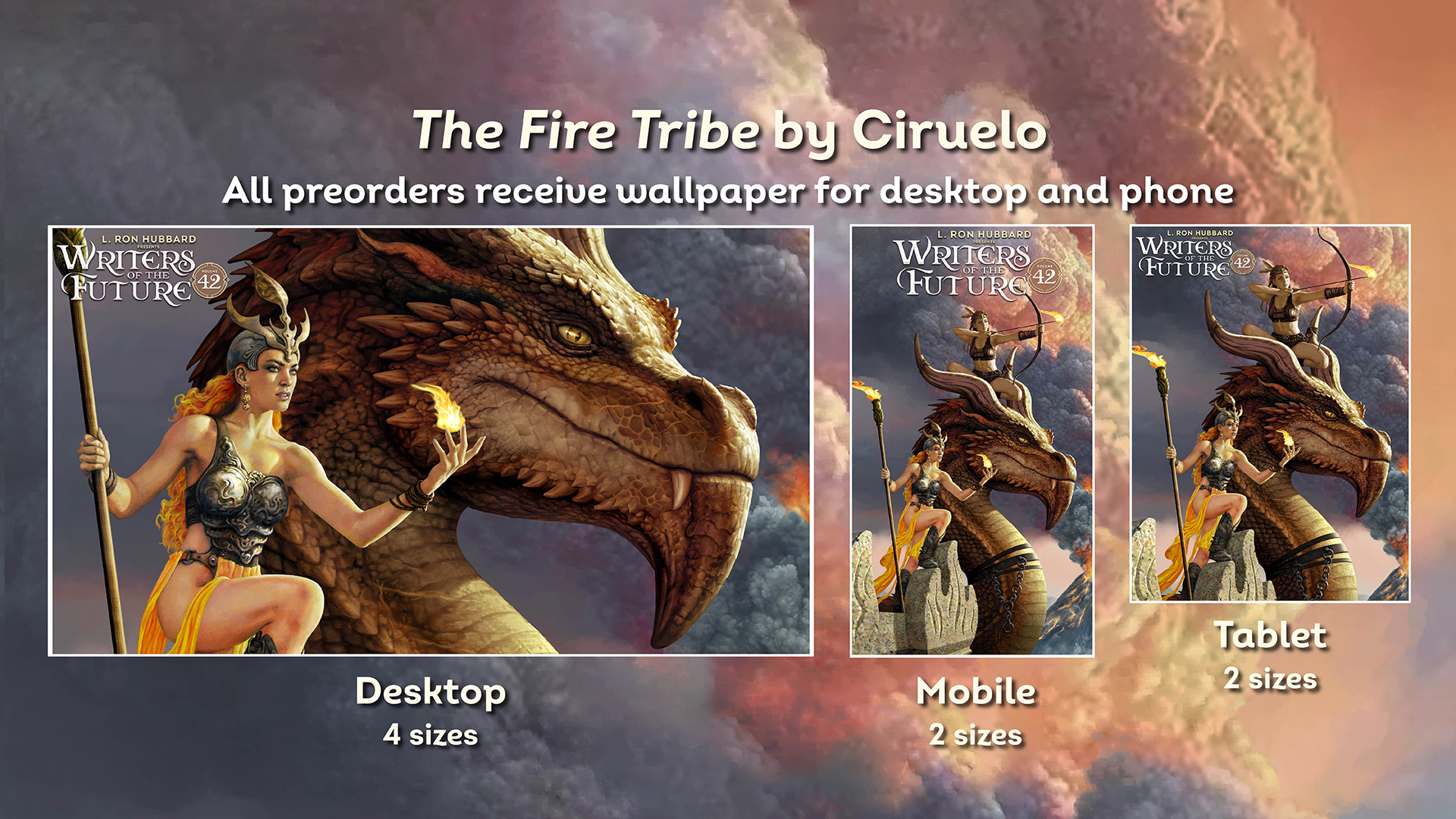 The Fire Tribe by Ciruelo