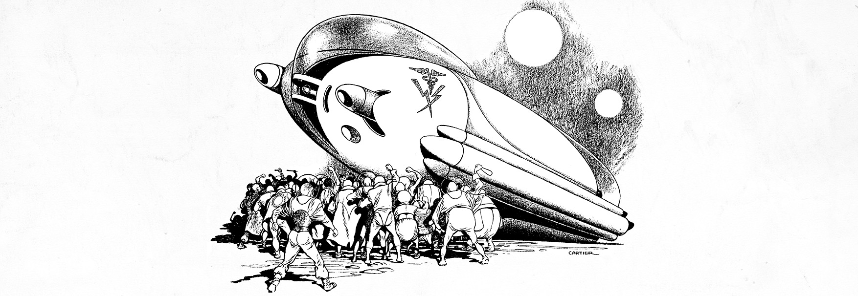 Ole Doc Methuselah Illustrated by Ed Cartier