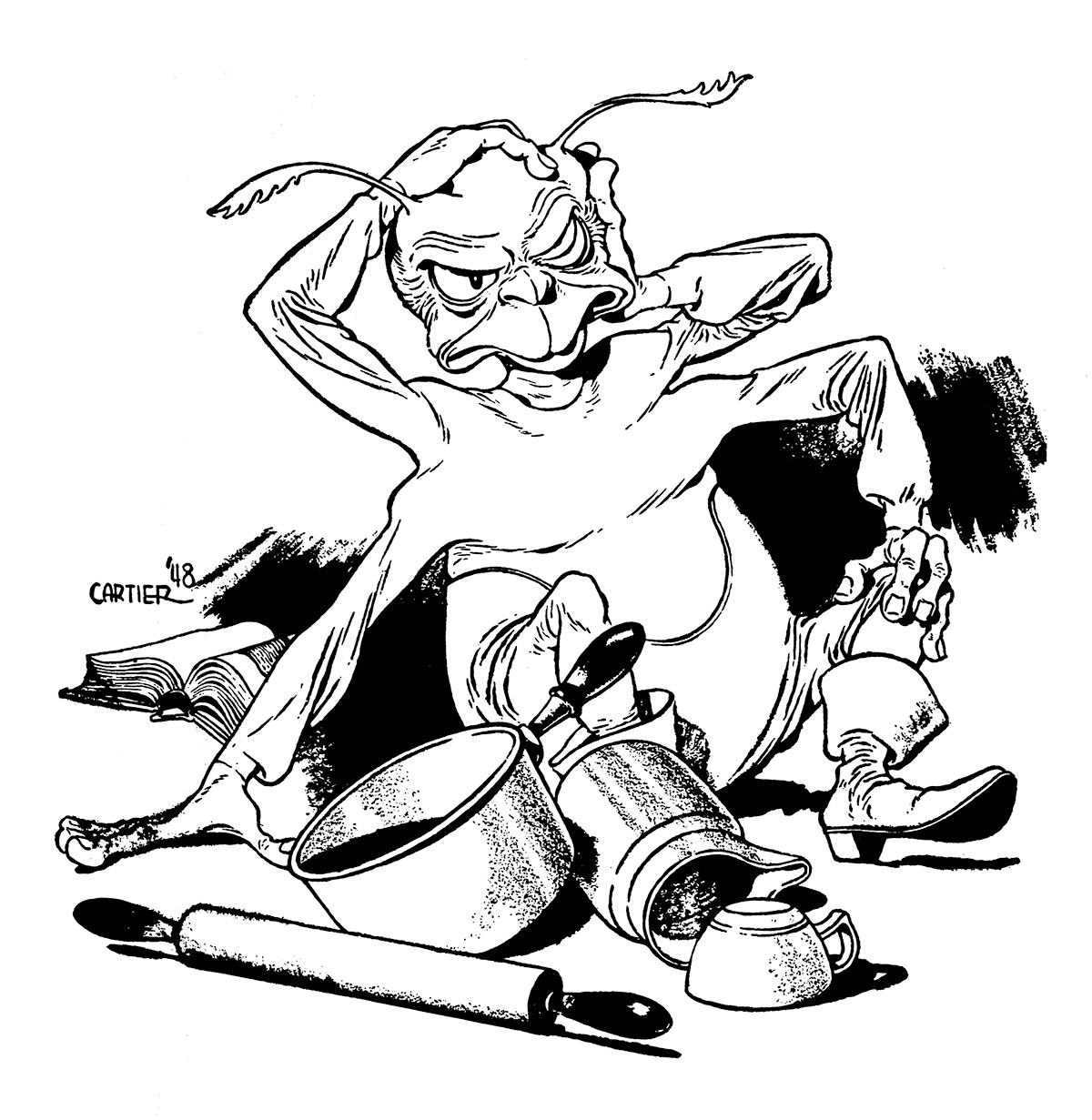 Plague! Illustrated by Ed Cartier