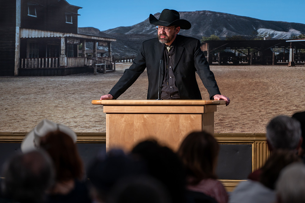 Executive Director of the Western Writers of America, Mr. Kellen Cutsforth