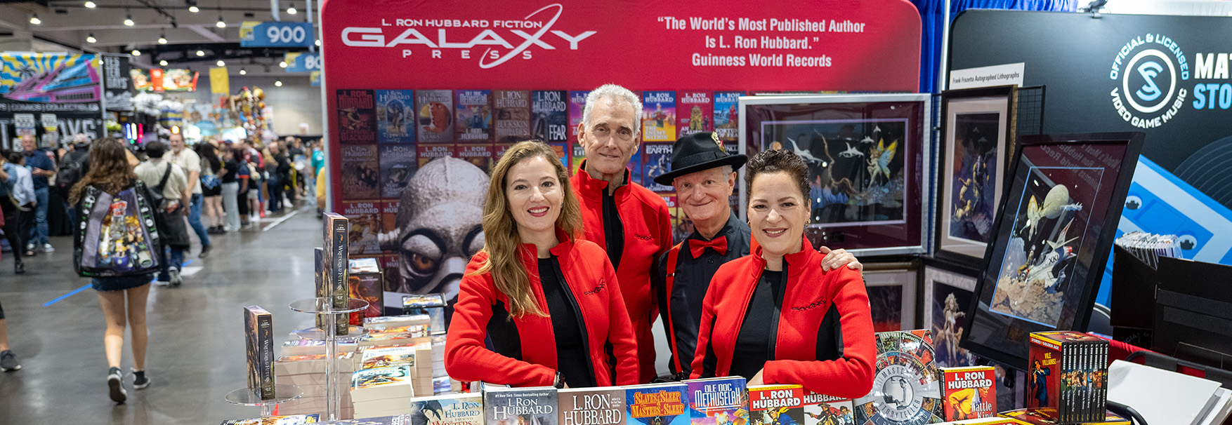 L. Ron Hubbard’s fiction works at San Diego Comic Con